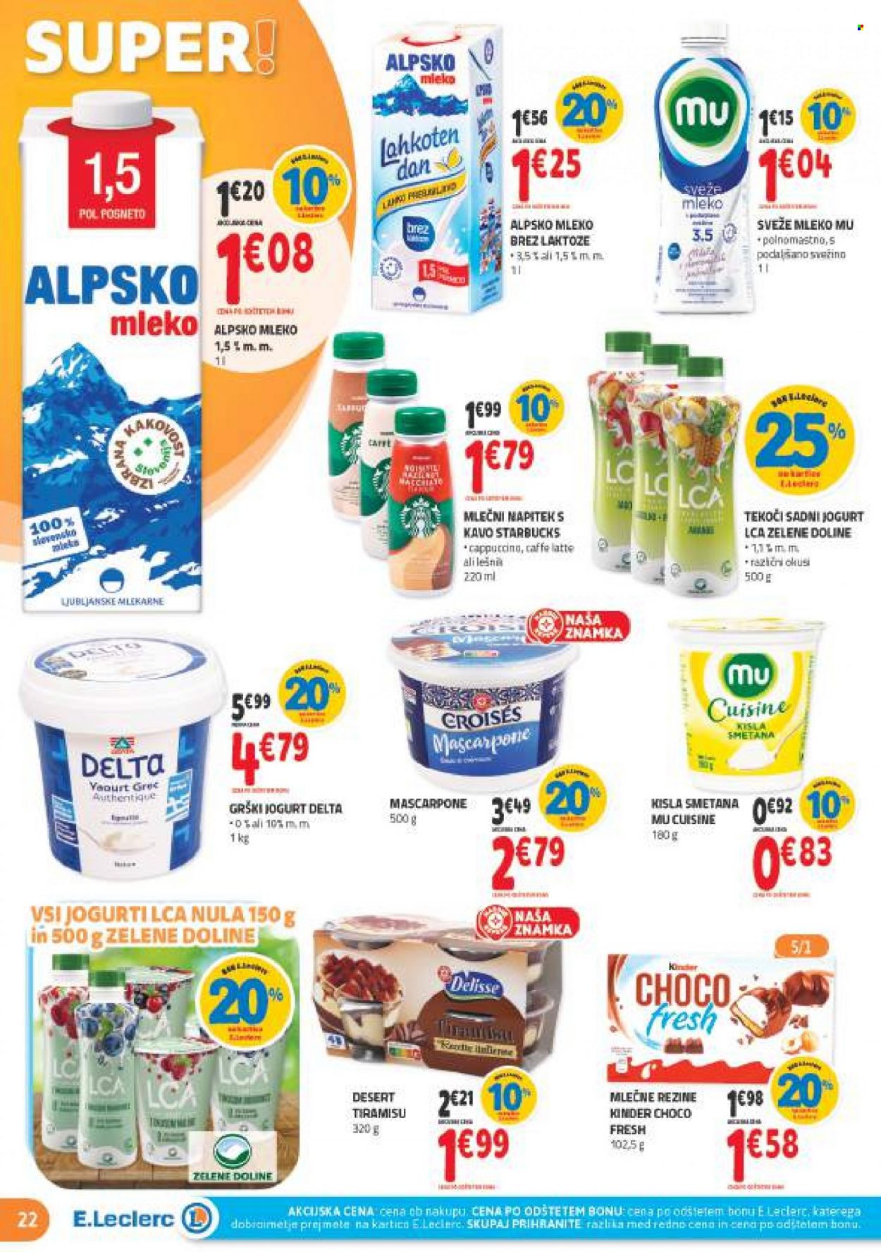 E.Leclerc katalog - 17.8.2022 - 27.8.2022. Stran 22
