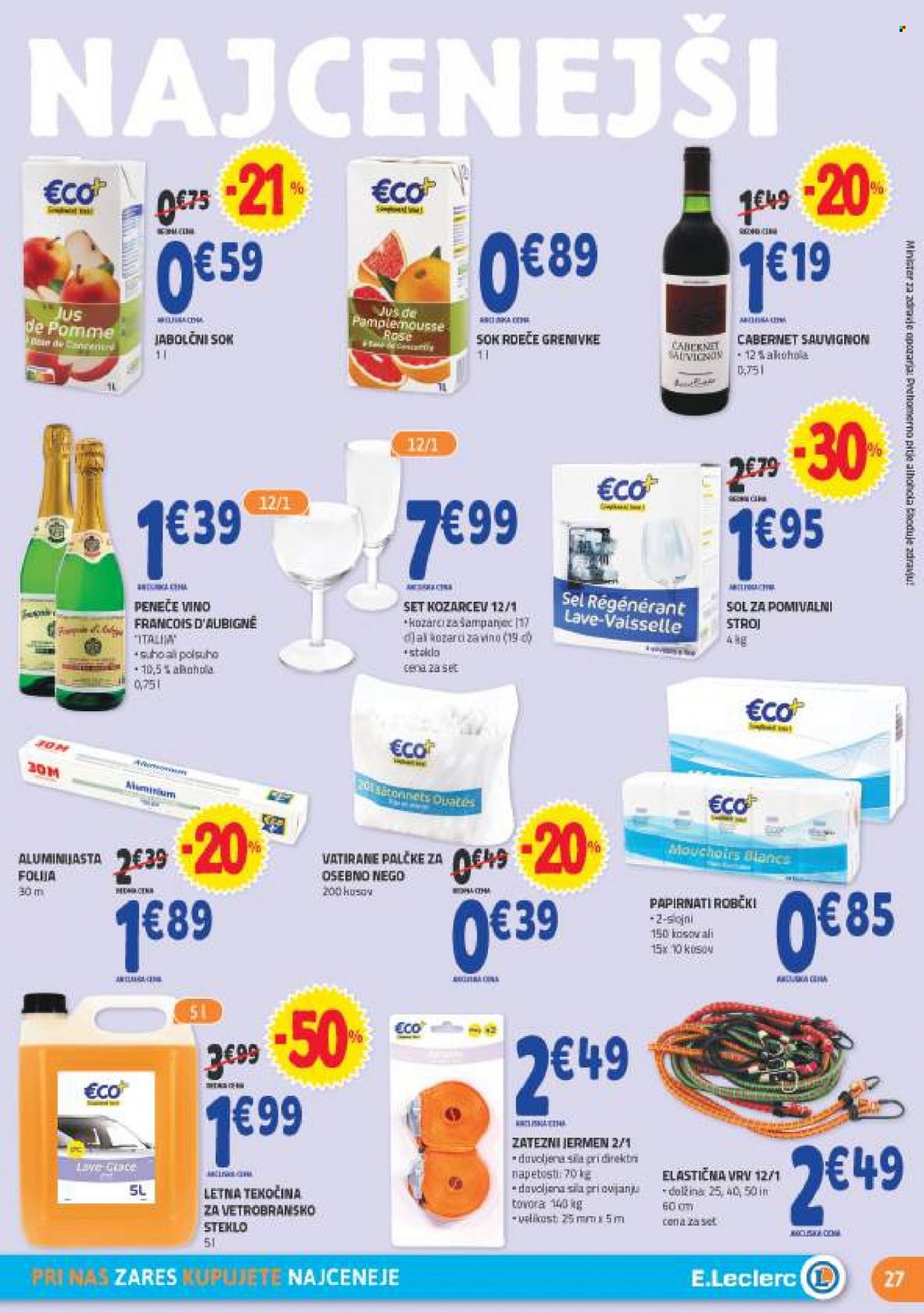 E.Leclerc katalog - 17.8.2022 - 27.8.2022. Stran 27