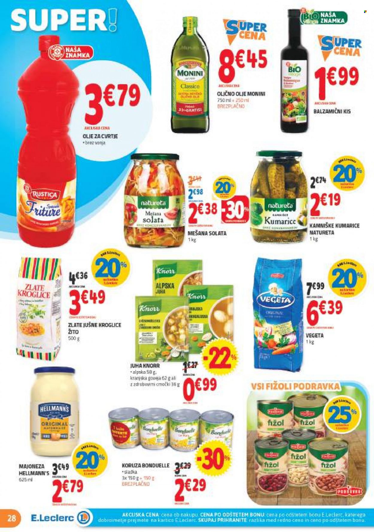 E.Leclerc katalog - 17.8.2022 - 27.8.2022. Stran 28