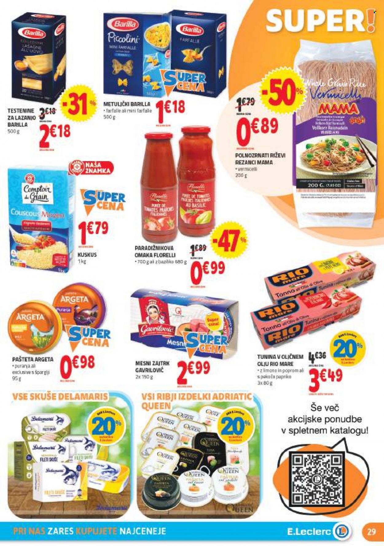 E.Leclerc katalog - 17.8.2022 - 27.8.2022. Stran 29