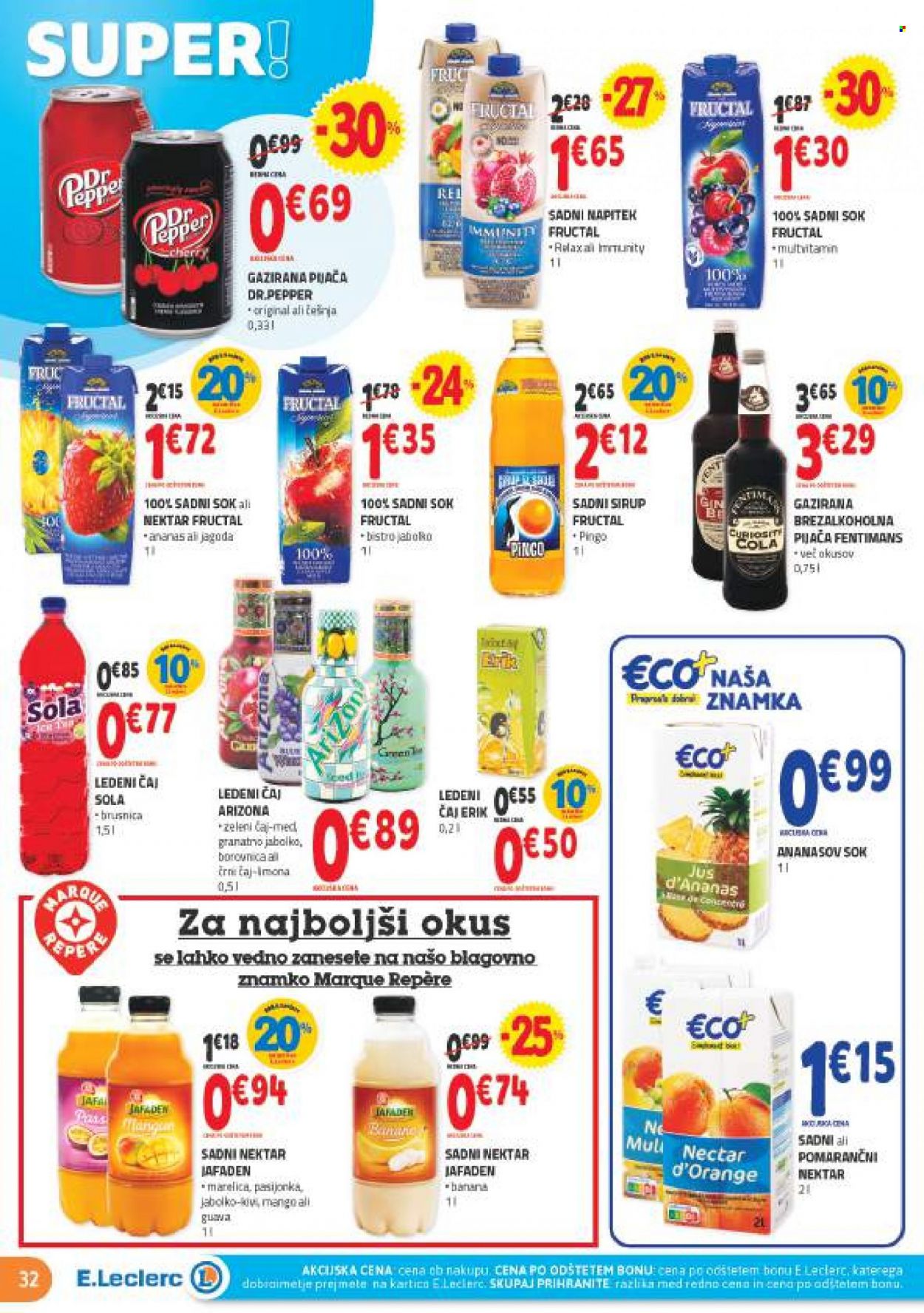 E.Leclerc katalog - 17.8.2022 - 27.8.2022. Stran 32