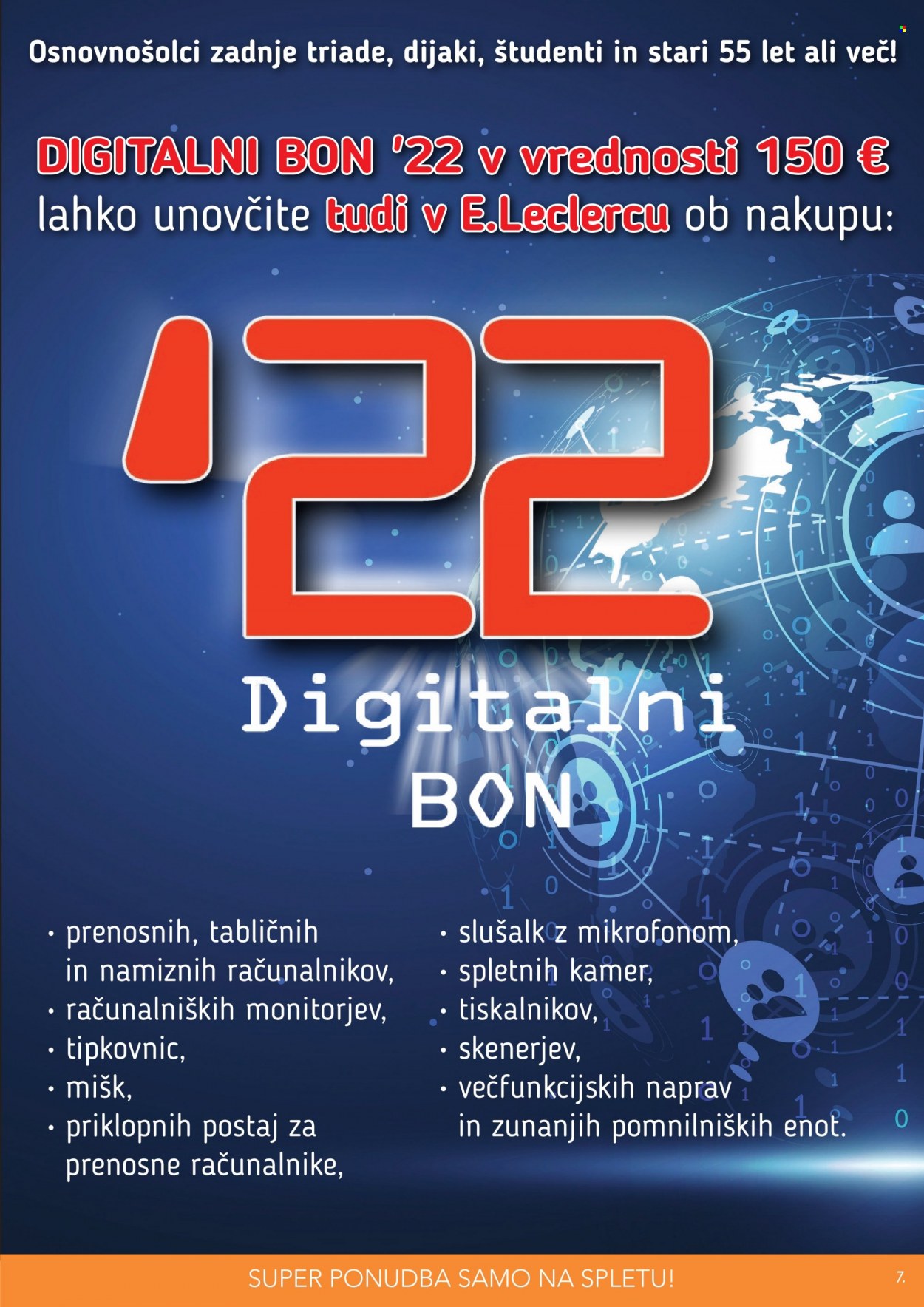 E.Leclerc katalog - 17.8.2022 - 27.8.2022. Stran 7