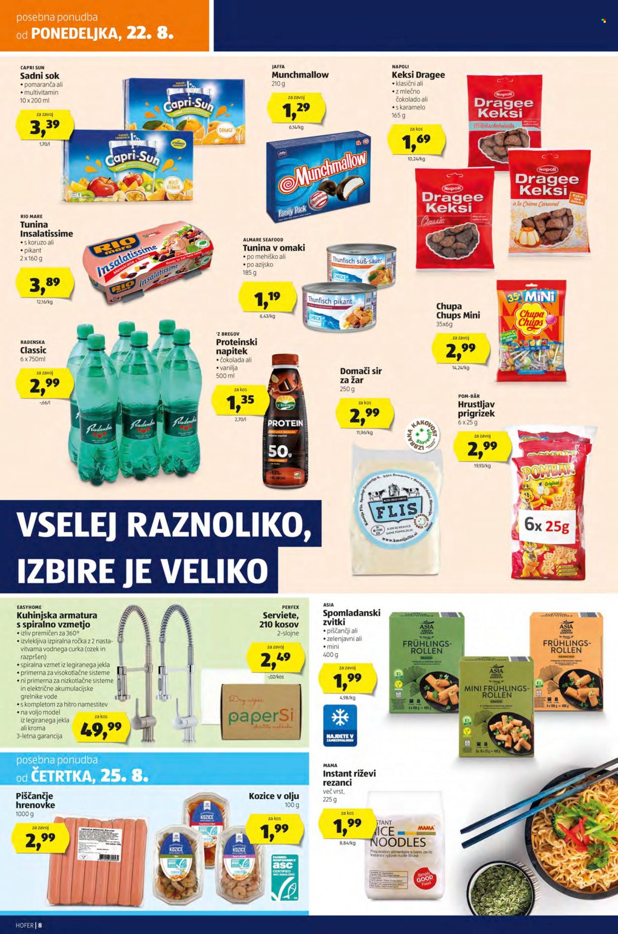 Hofer katalog - 19.8.2022 - 27.8.2022. Stran 8