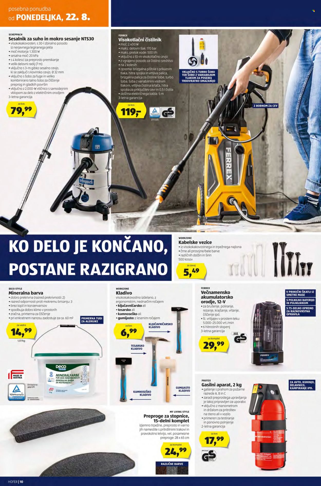 Hofer katalog - 19.8.2022 - 27.8.2022. Stran 10