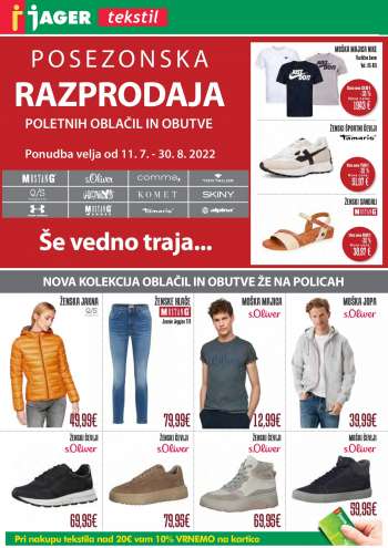 JAGER katalog - 11.07.2022 - 30.08.2022.