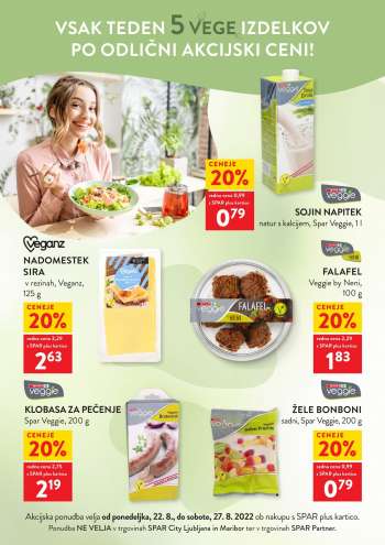 SPAR katalog - 22.08.2022 - 27.08.2022.
