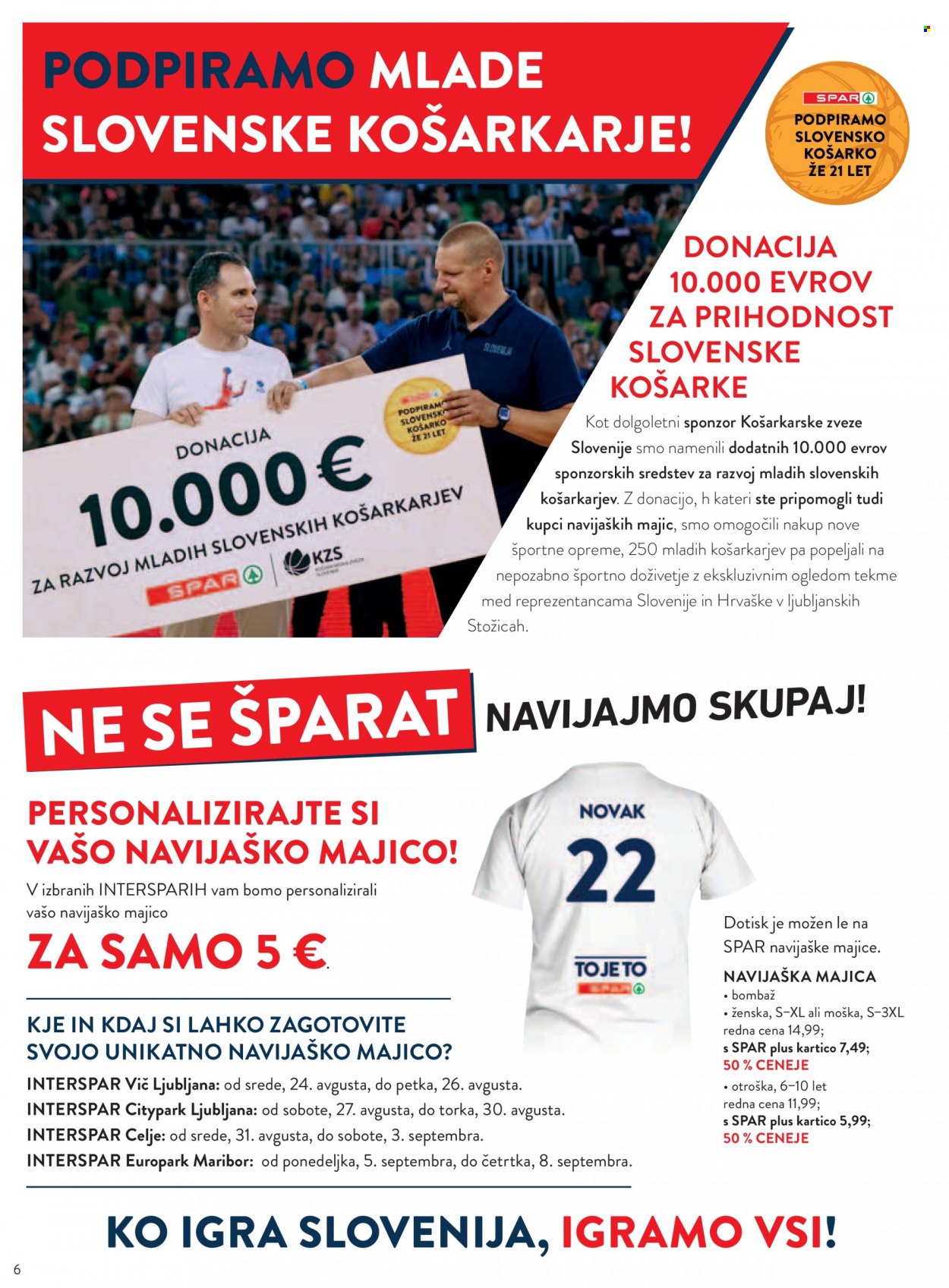 SPAR katalog - 24.8.2022 - 6.9.2022. Stran 6