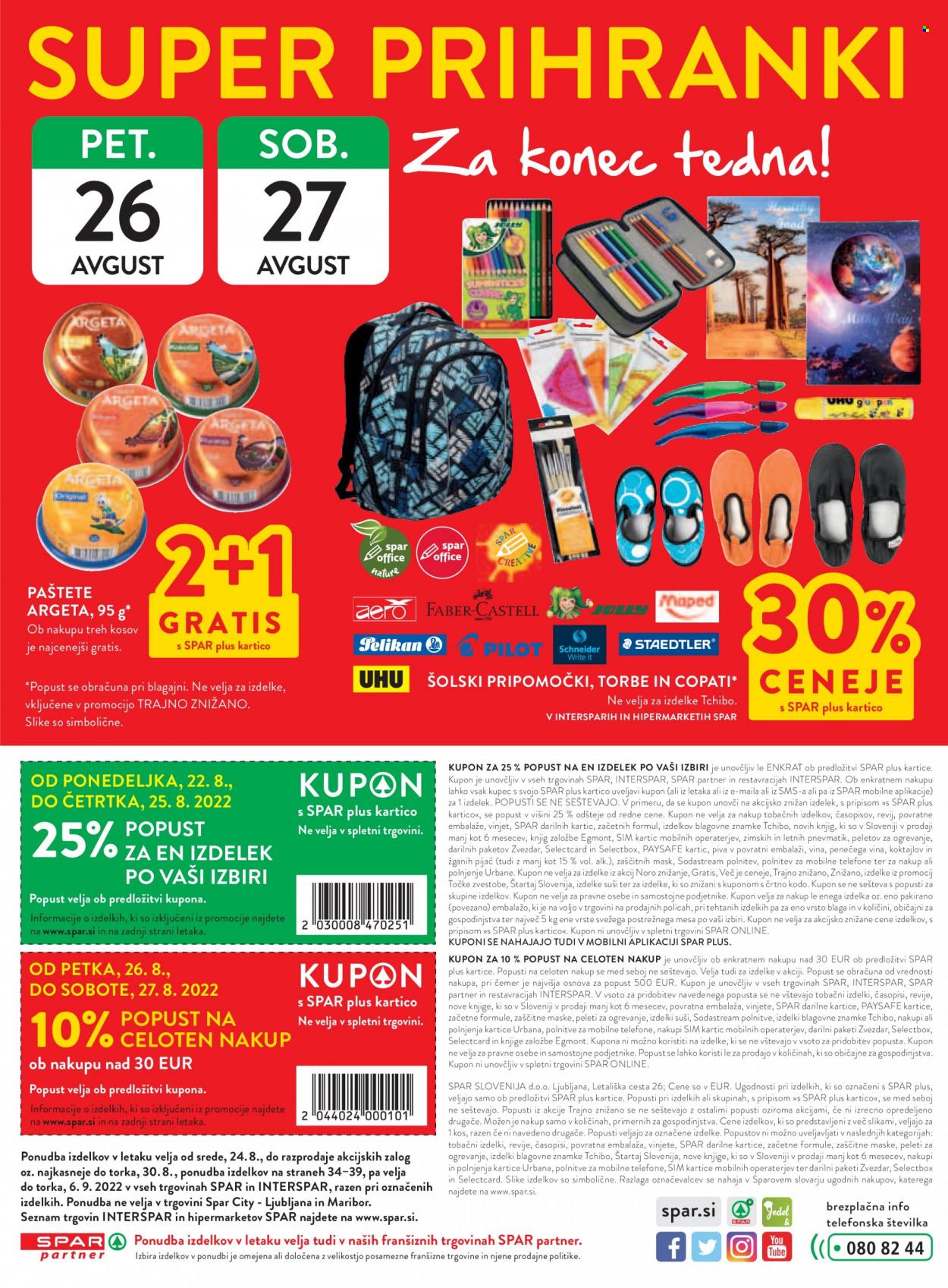 SPAR katalog - 24.8.2022 - 6.9.2022. Stran 40