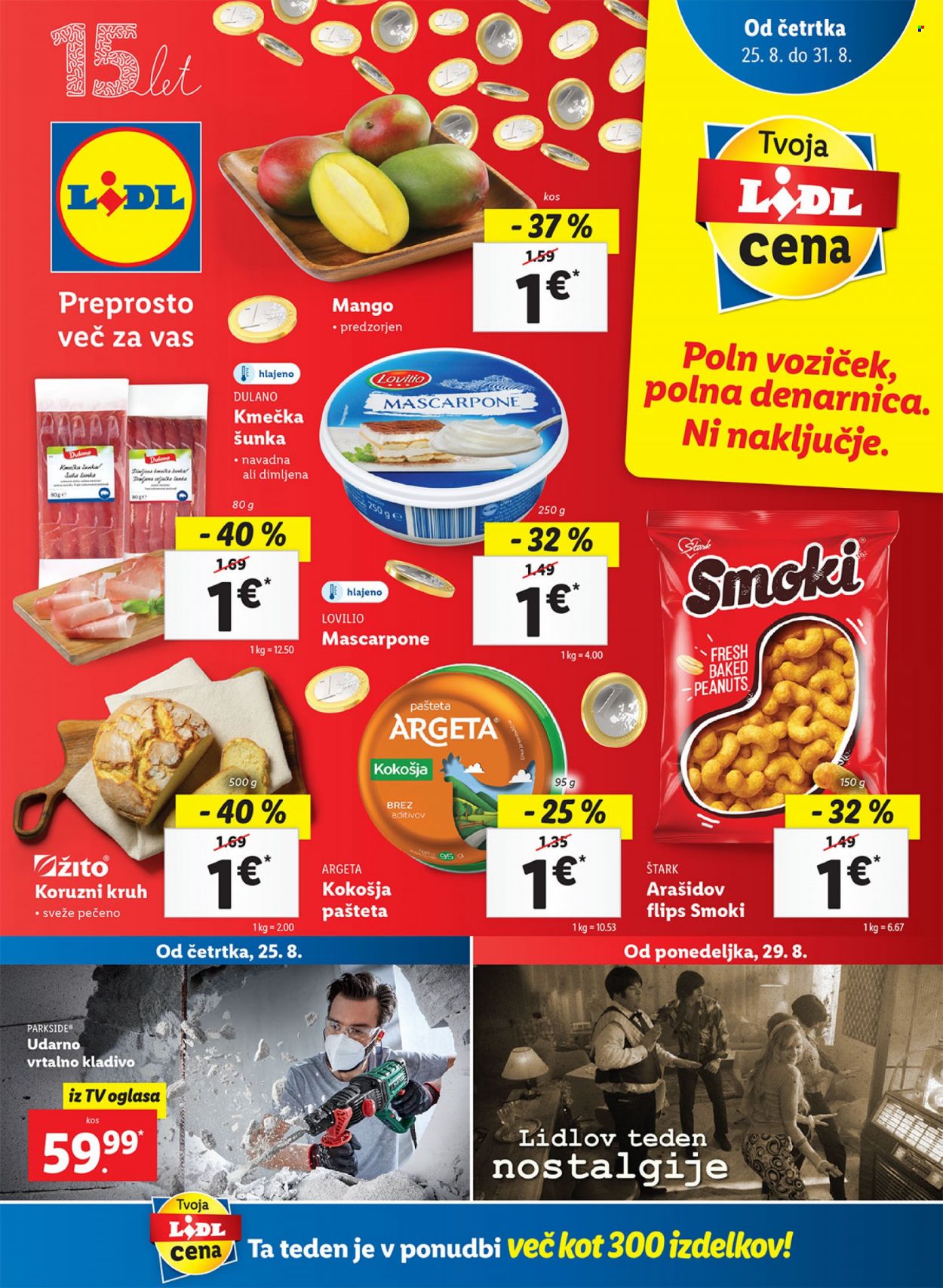 Lidl katalog - 25.8.2022 - 4.9.2022. Stran 1