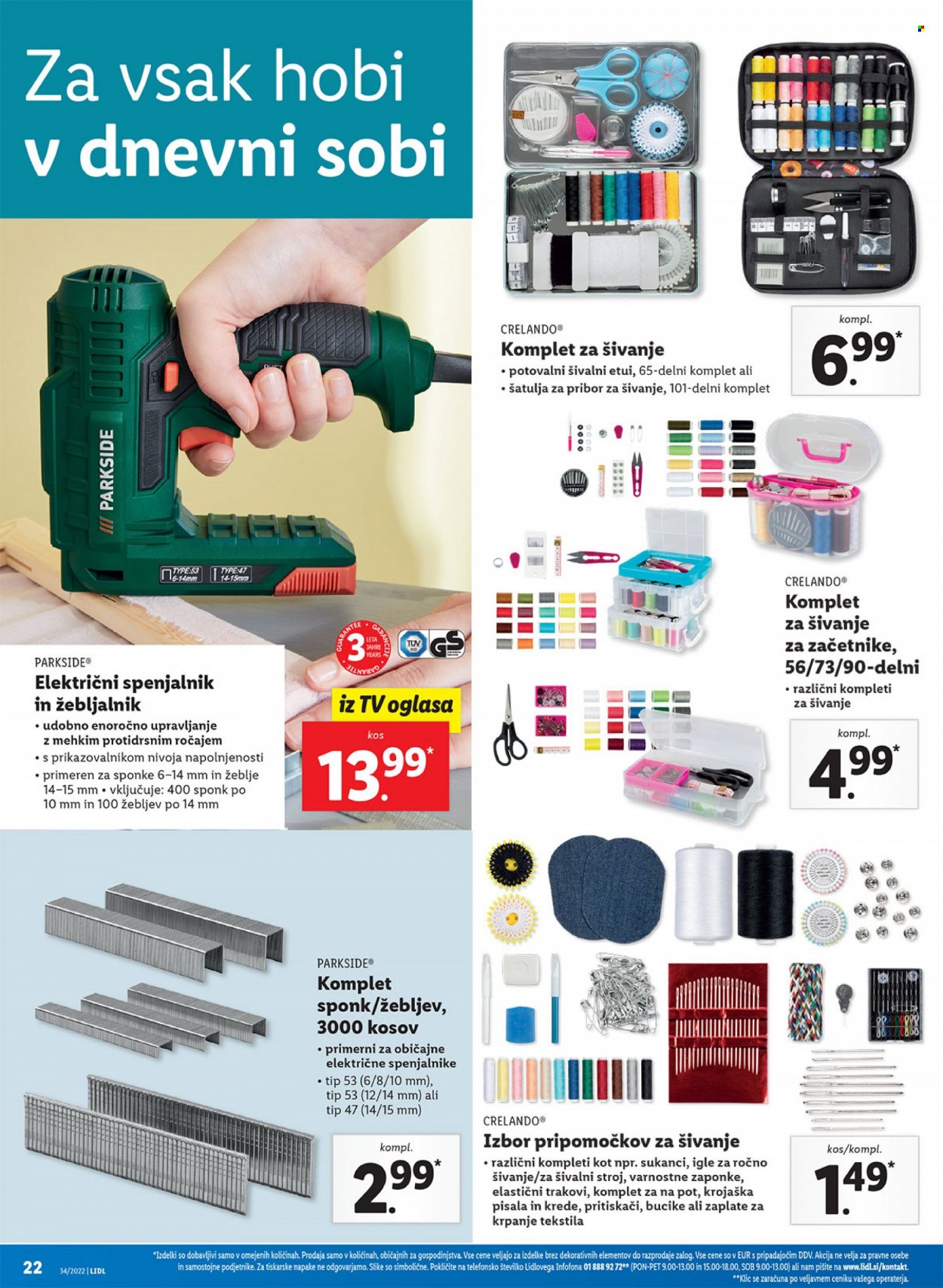 Lidl katalog - 25.8.2022 - 4.9.2022. Stran 34