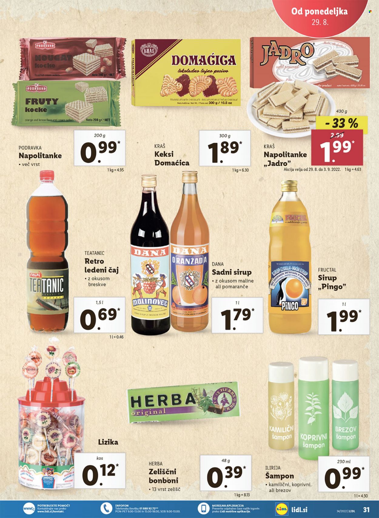 Lidl katalog - 25.8.2022 - 4.9.2022. Stran 45