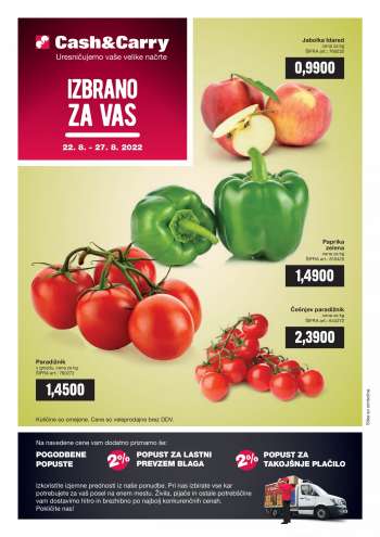 Mercator Cash & Carry katalog - 22.08.2022 - 27.08.2022.