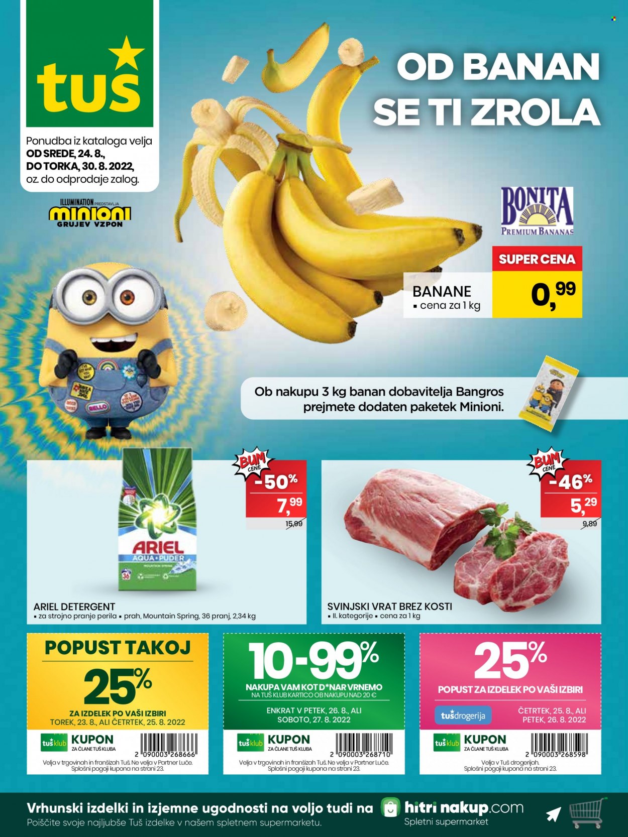 Tuš katalog - 24.8.2022 - 30.8.2022. Stran 1