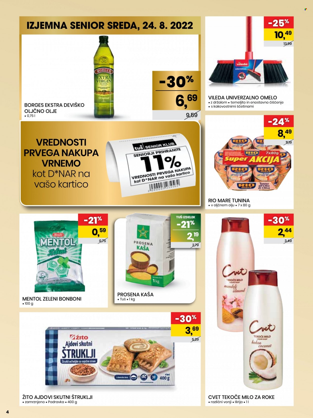 Tuš katalog - 24.8.2022 - 30.8.2022. Stran 4