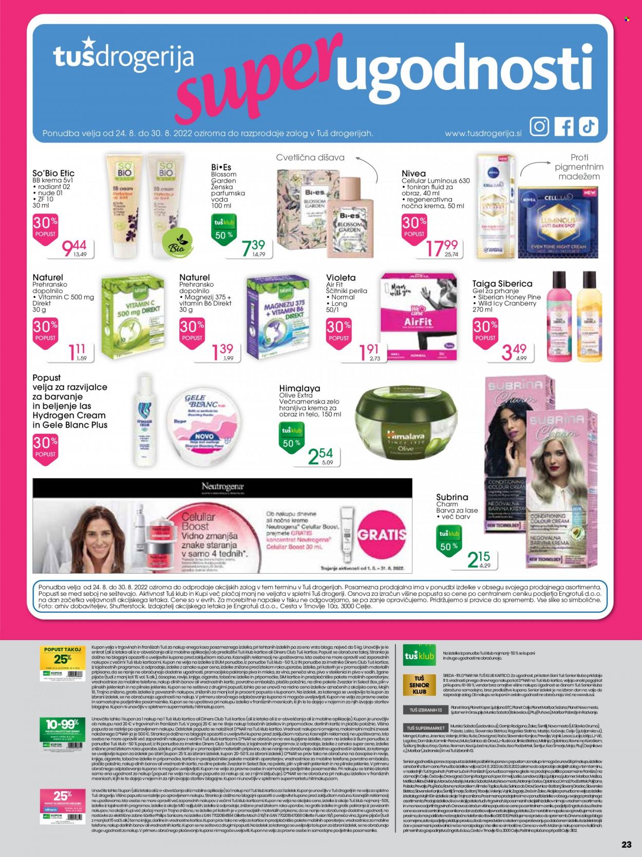Tuš katalog - 24.8.2022 - 30.8.2022. Stran 23