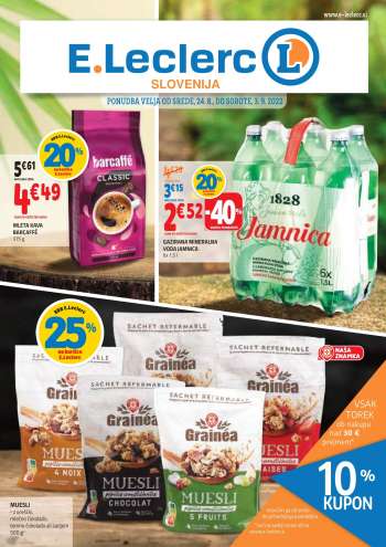 E.Leclerc katalog - 24.08.2022 - 03.09.2022.