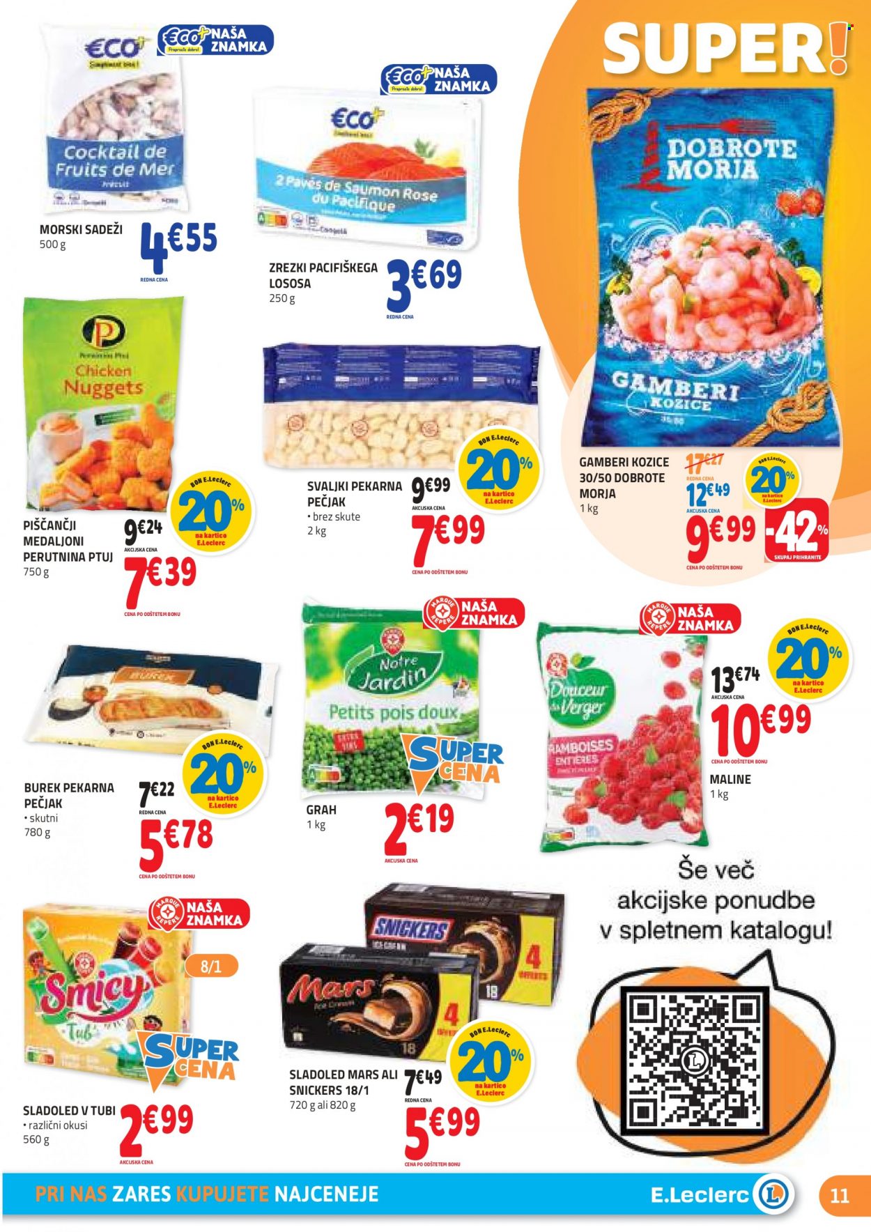 E.Leclerc katalog - 24.8.2022 - 3.9.2022. Stran 11