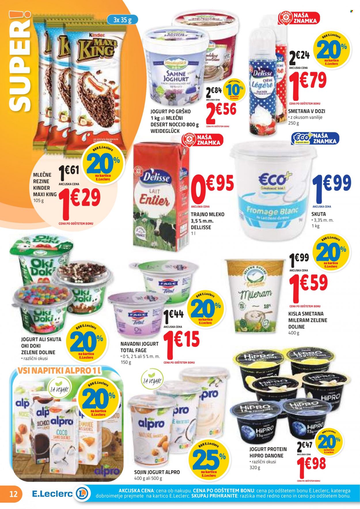 E.Leclerc katalog - 24.8.2022 - 3.9.2022. Stran 12
