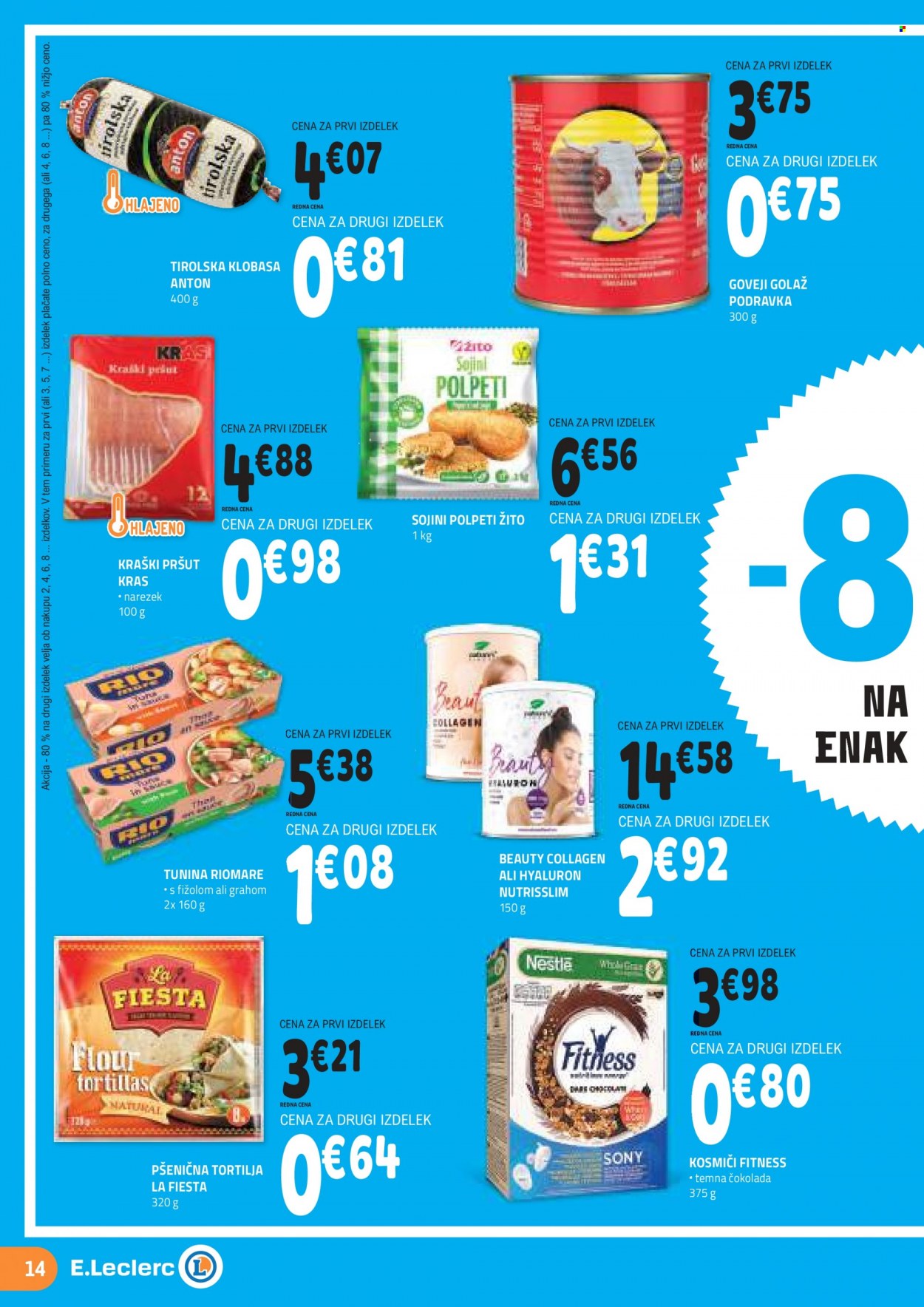 E.Leclerc katalog - 24.8.2022 - 3.9.2022. Stran 14