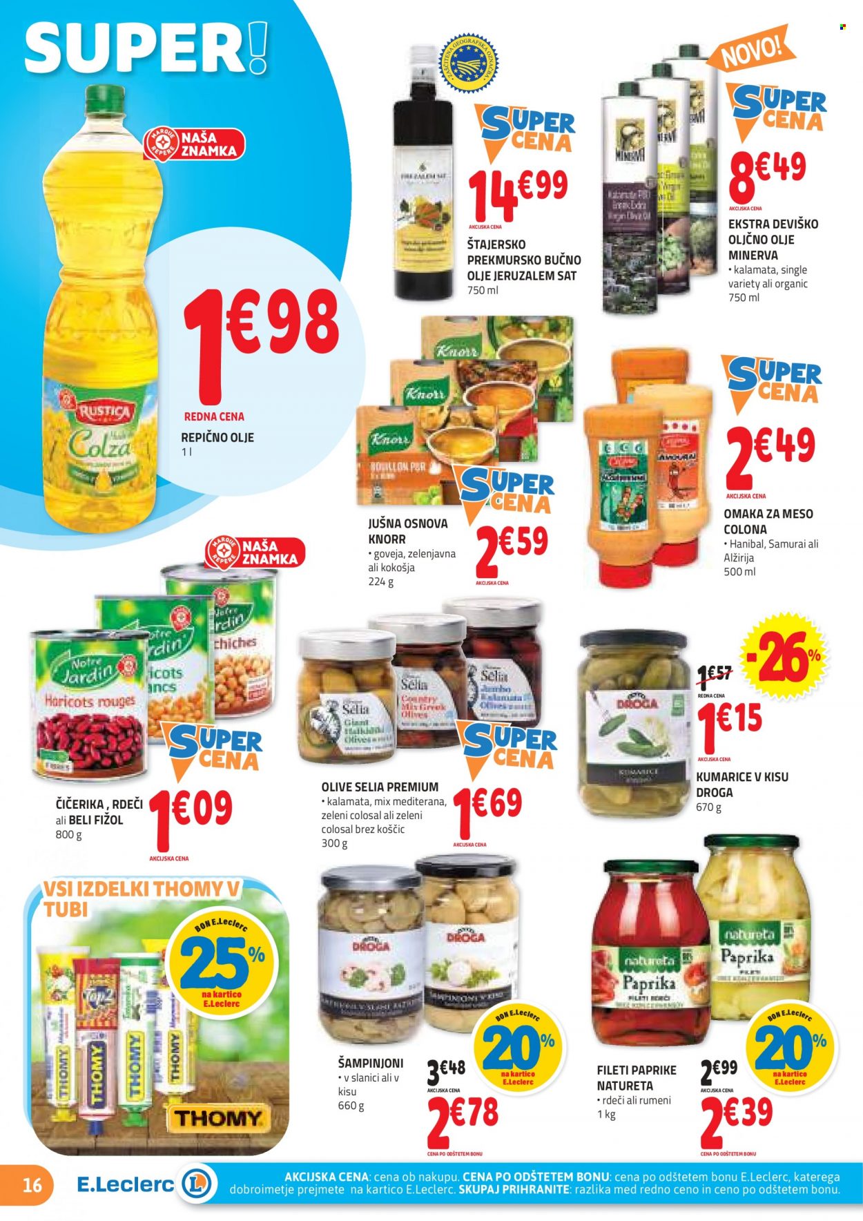 E.Leclerc katalog - 24.8.2022 - 3.9.2022. Stran 16
