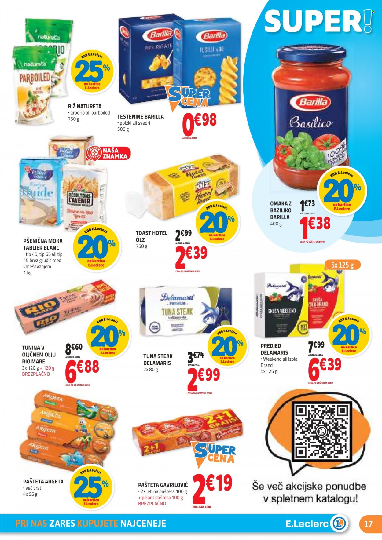 E.Leclerc katalog - 24.8.2022 - 3.9.2022. Stran 17