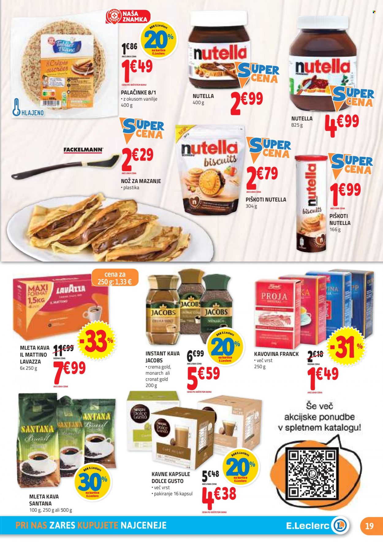 E.Leclerc katalog - 24.8.2022 - 3.9.2022. Stran 19