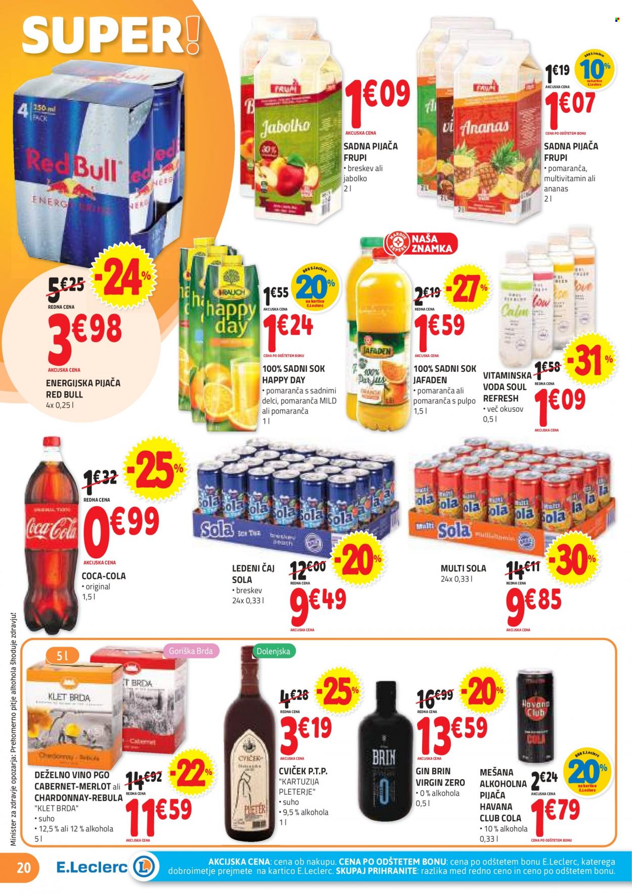 E.Leclerc katalog - 24.8.2022 - 3.9.2022. Stran 20