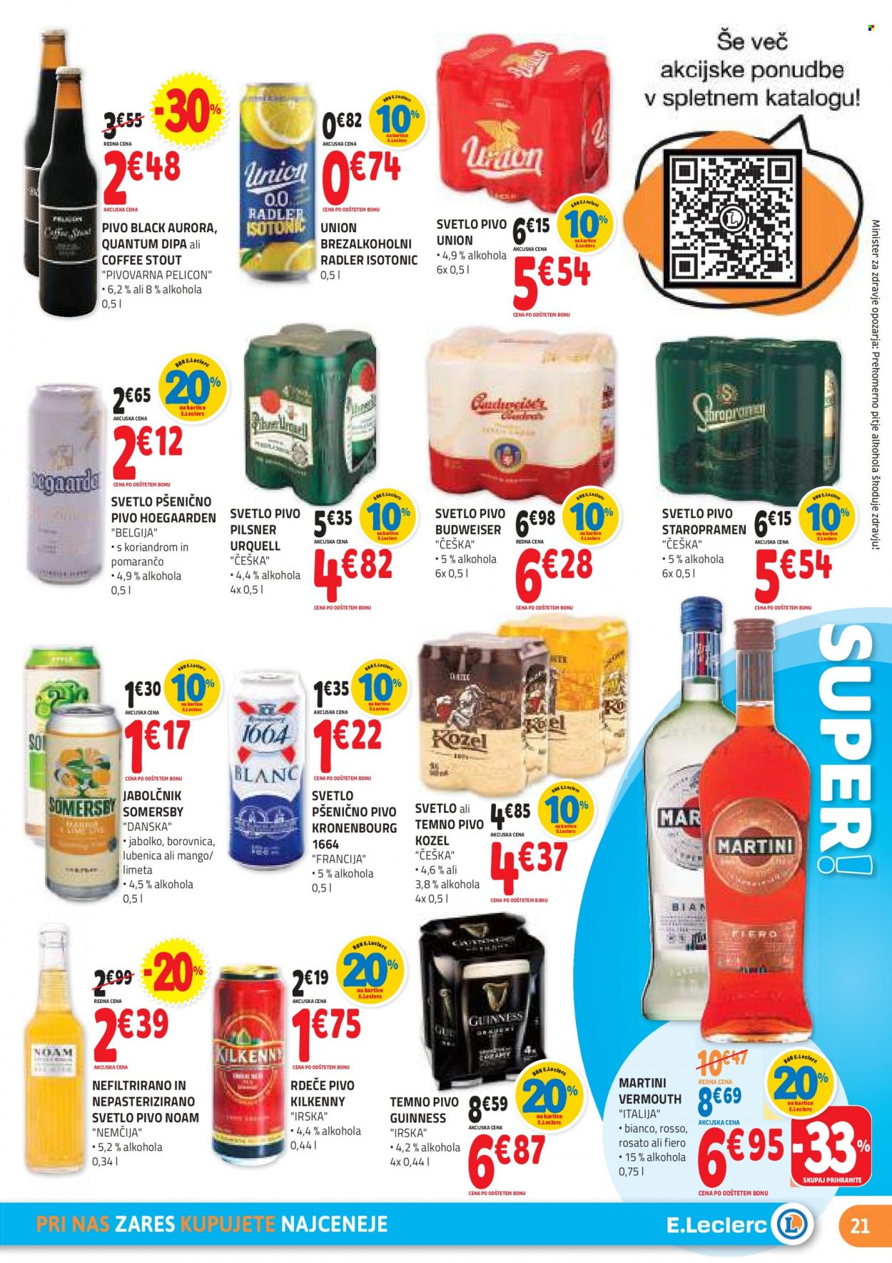 E.Leclerc katalog - 24.8.2022 - 3.9.2022. Stran 21