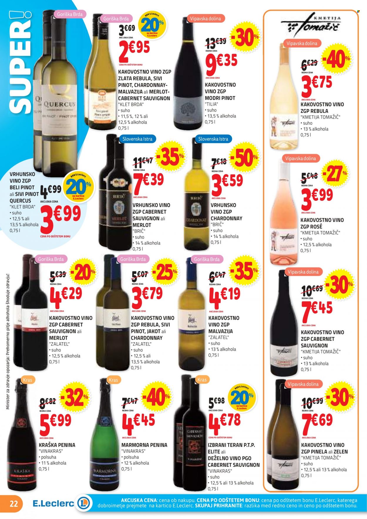 E.Leclerc katalog - 24.8.2022 - 3.9.2022. Stran 22