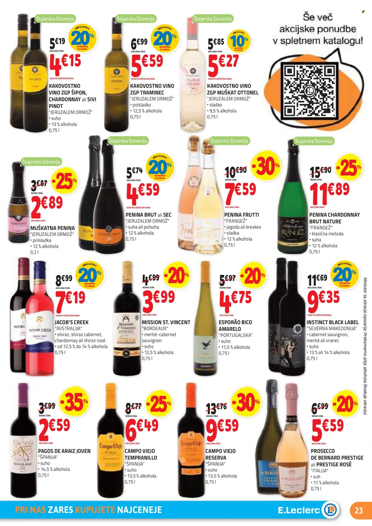 E.Leclerc katalog - 24.8.2022 - 3.9.2022. Stran 23