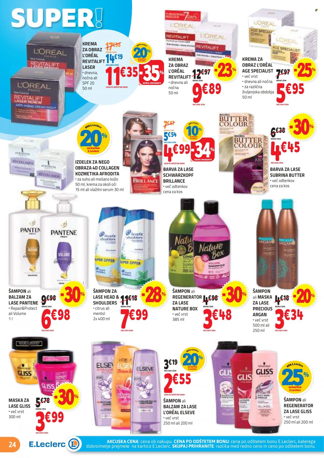E.Leclerc katalog - 24.8.2022 - 3.9.2022. Stran 24