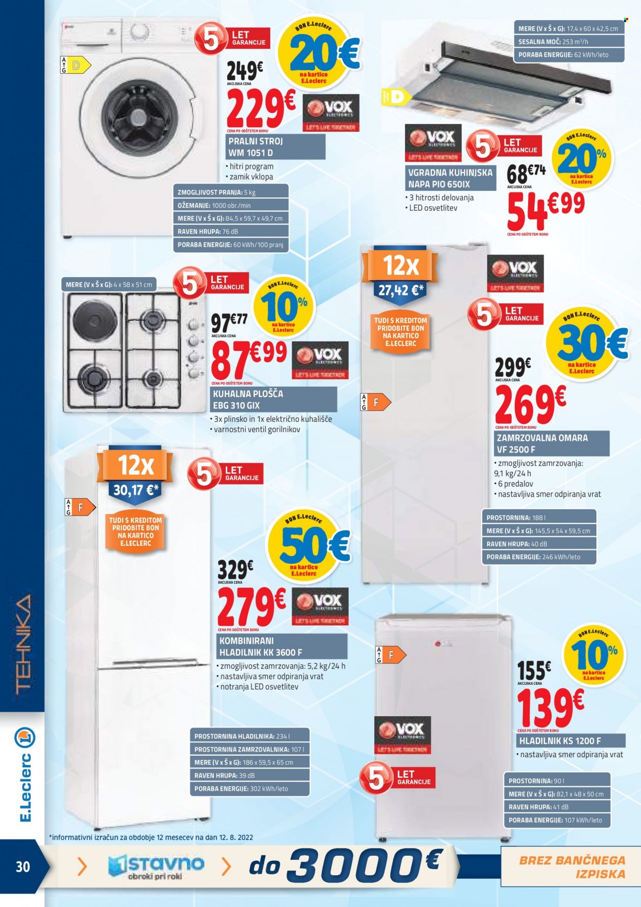 E.Leclerc katalog - 24.8.2022 - 3.9.2022. Stran 30