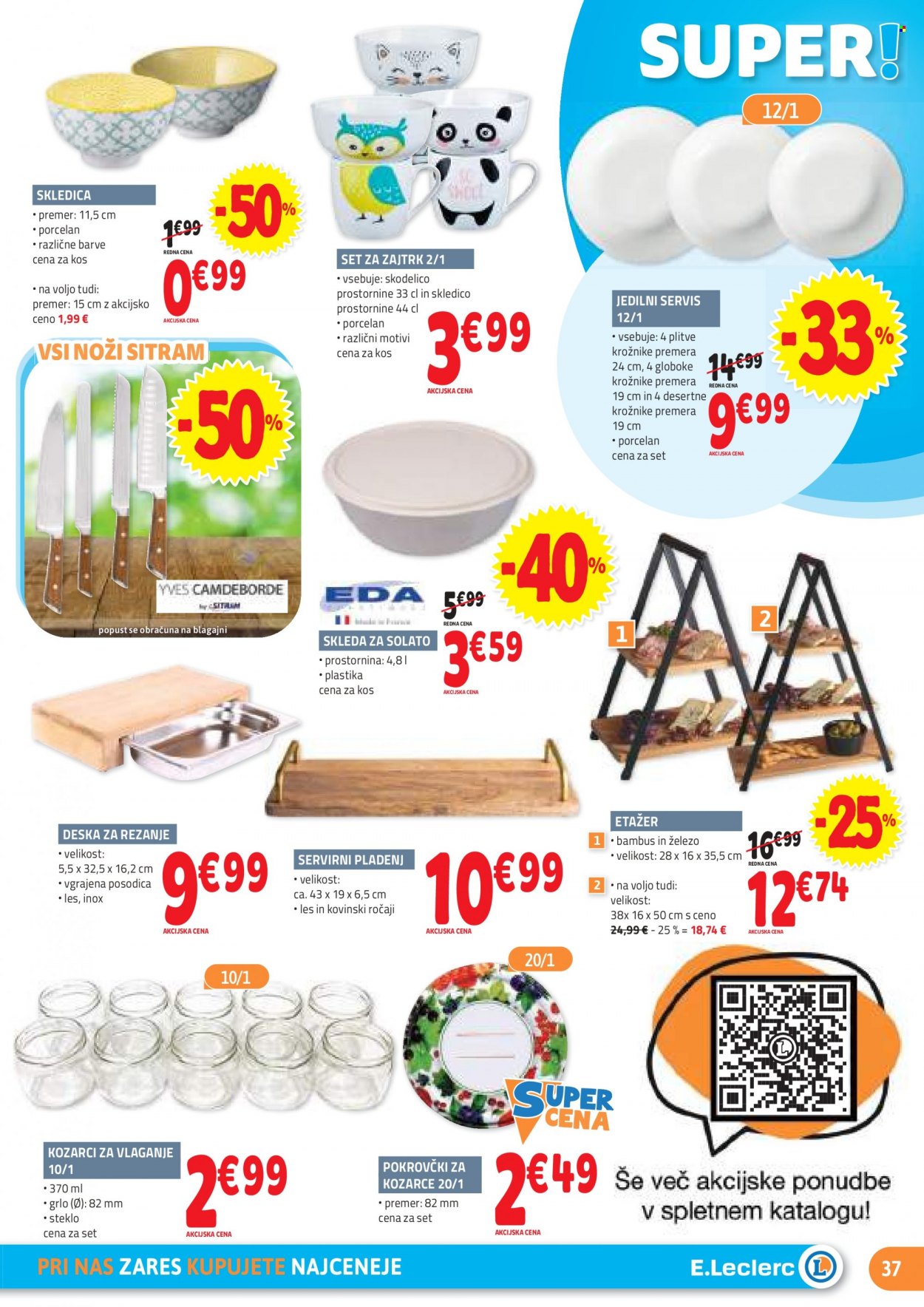 E.Leclerc katalog - 24.8.2022 - 3.9.2022. Stran 37