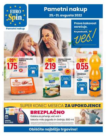 EuroSpin katalog - 25.08.2022 - 31.08.2022.