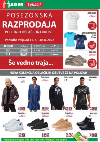 JAGER katalog - 11.07.2022 - 30.08.2022.