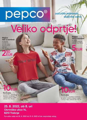 Pepco katalog - 25.08.2022 - 31.08.2022.