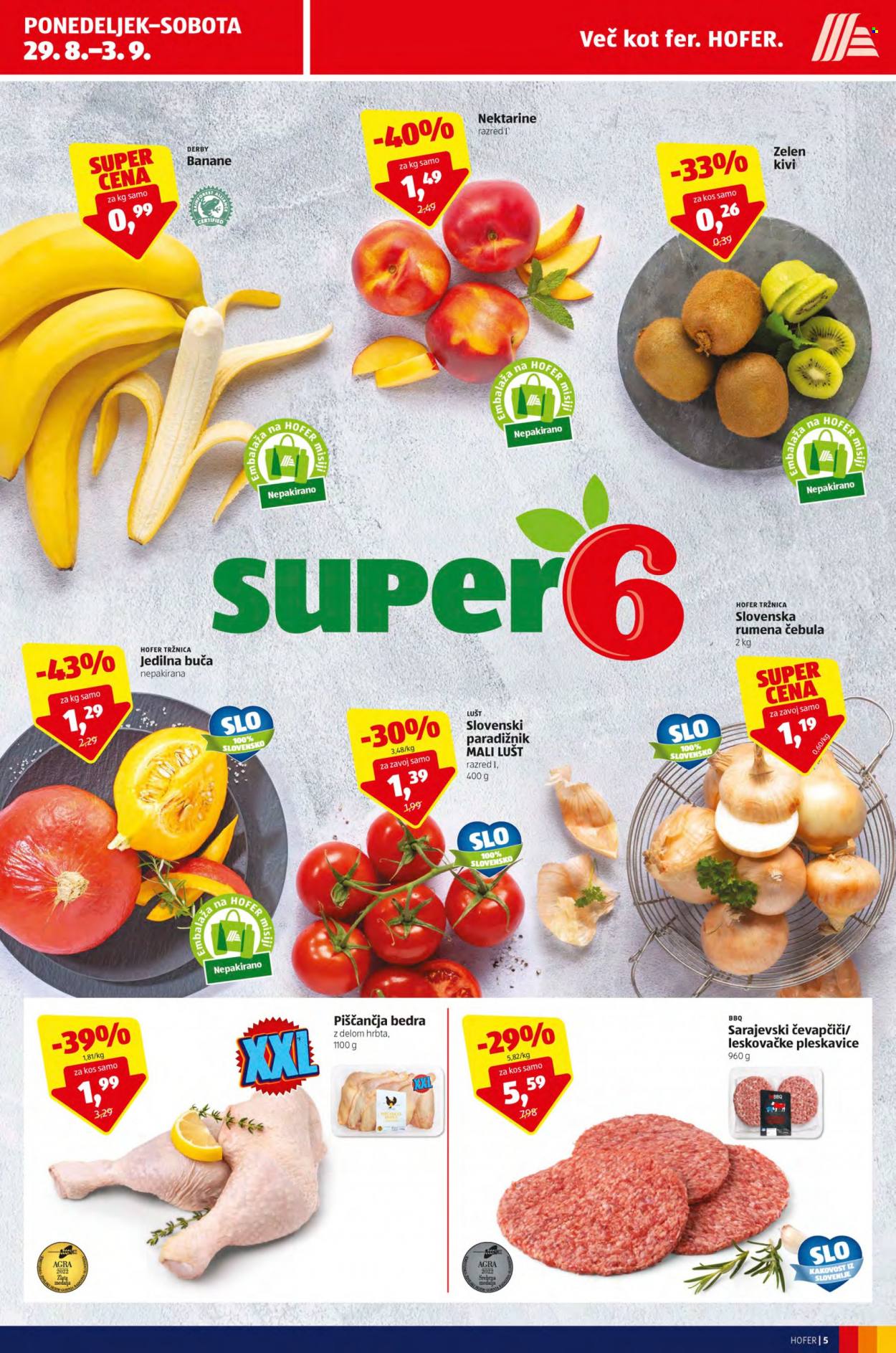 Hofer katalog - 26.8.2022 - 3.9.2022. Stran 5
