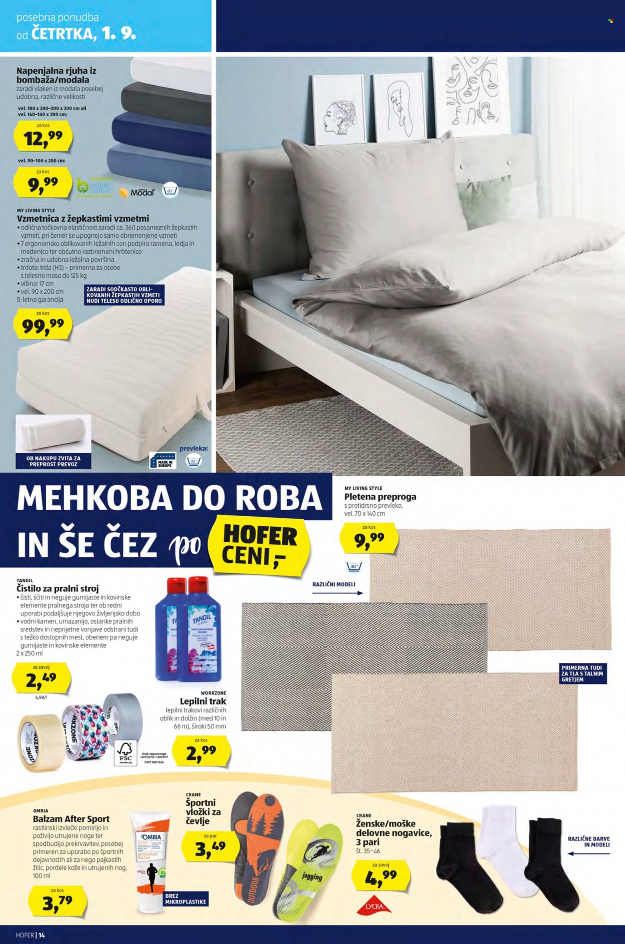 Hofer katalog - 26.8.2022 - 3.9.2022. Stran 14