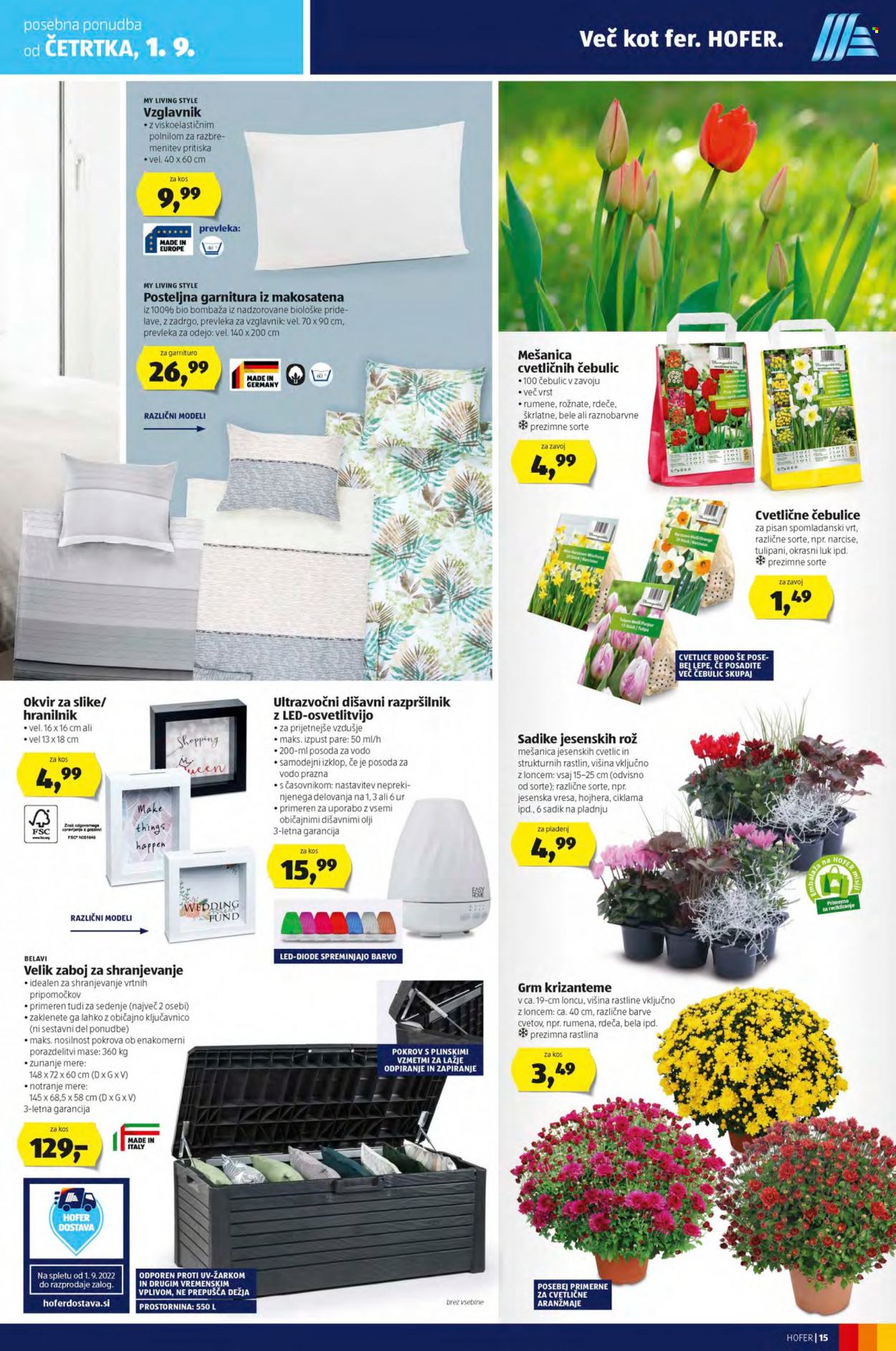 Hofer katalog - 26.8.2022 - 3.9.2022. Stran 15