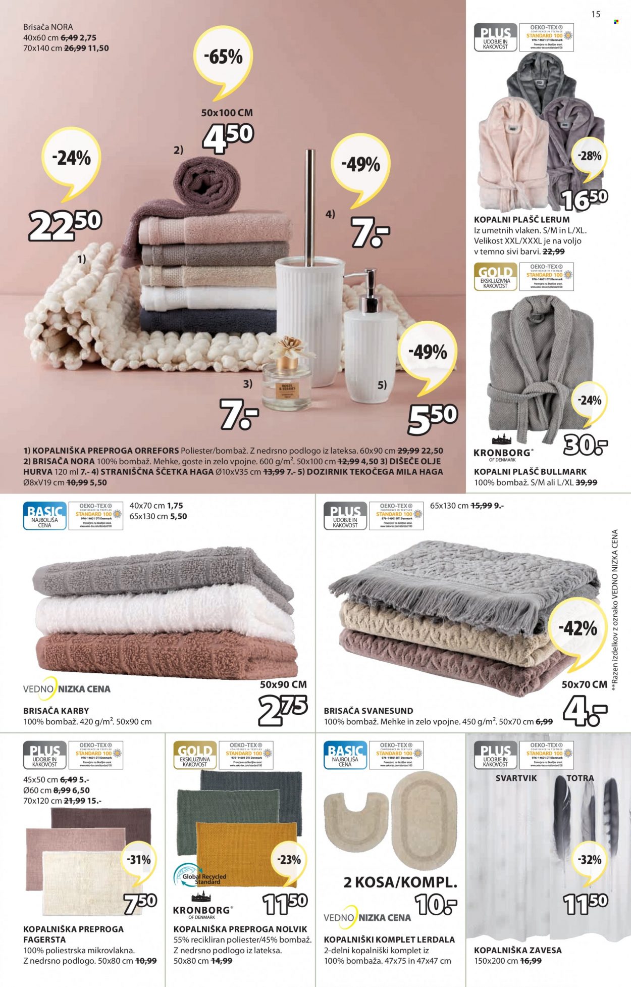 JYSK katalog - 25.8.2022 - 18.9.2022. Stran 15