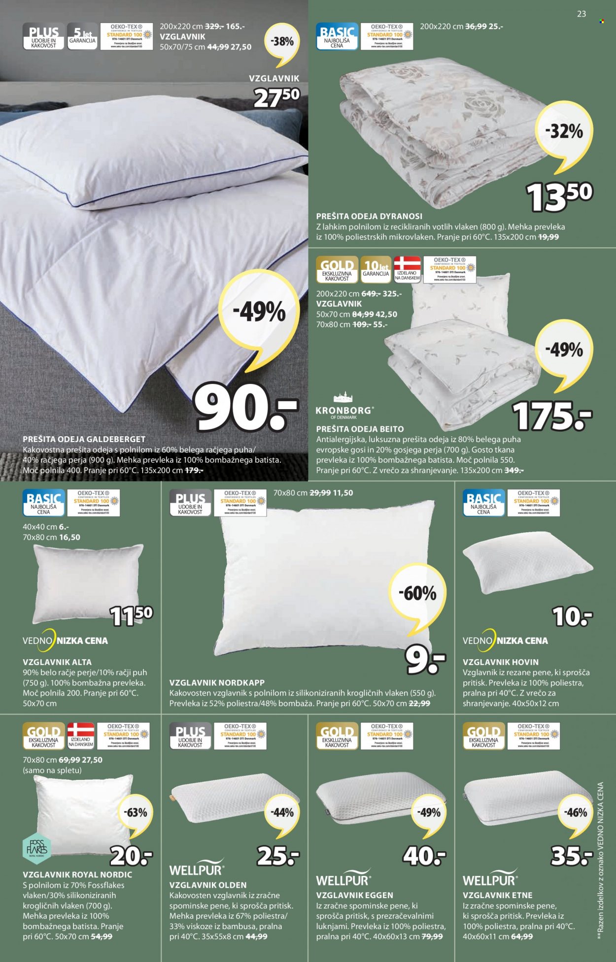 JYSK katalog - 25.8.2022 - 18.9.2022. Stran 23