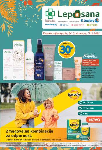 E.Leclerc katalog - 26.08.2022 - 10.09.2022.