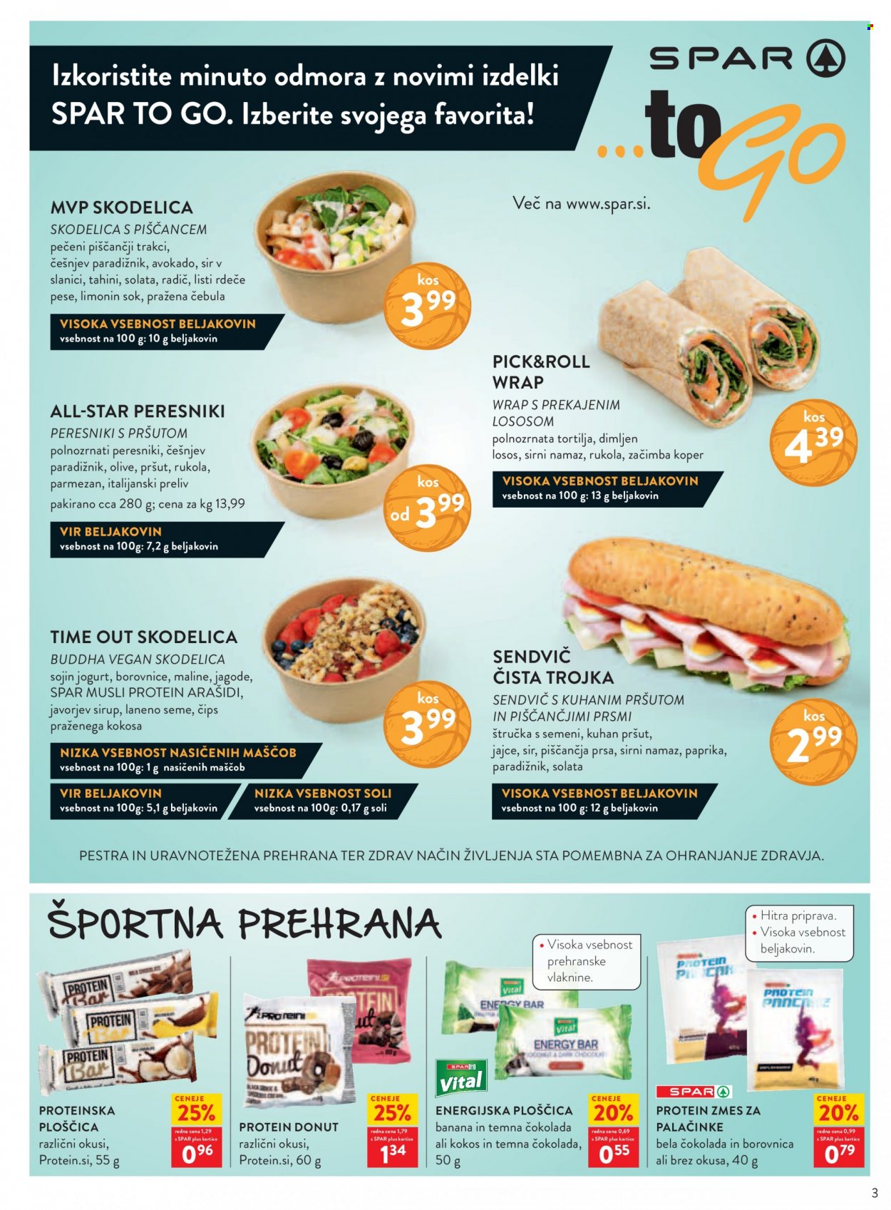 SPAR katalog - 31.8.2022 - 13.9.2022. Stran 3