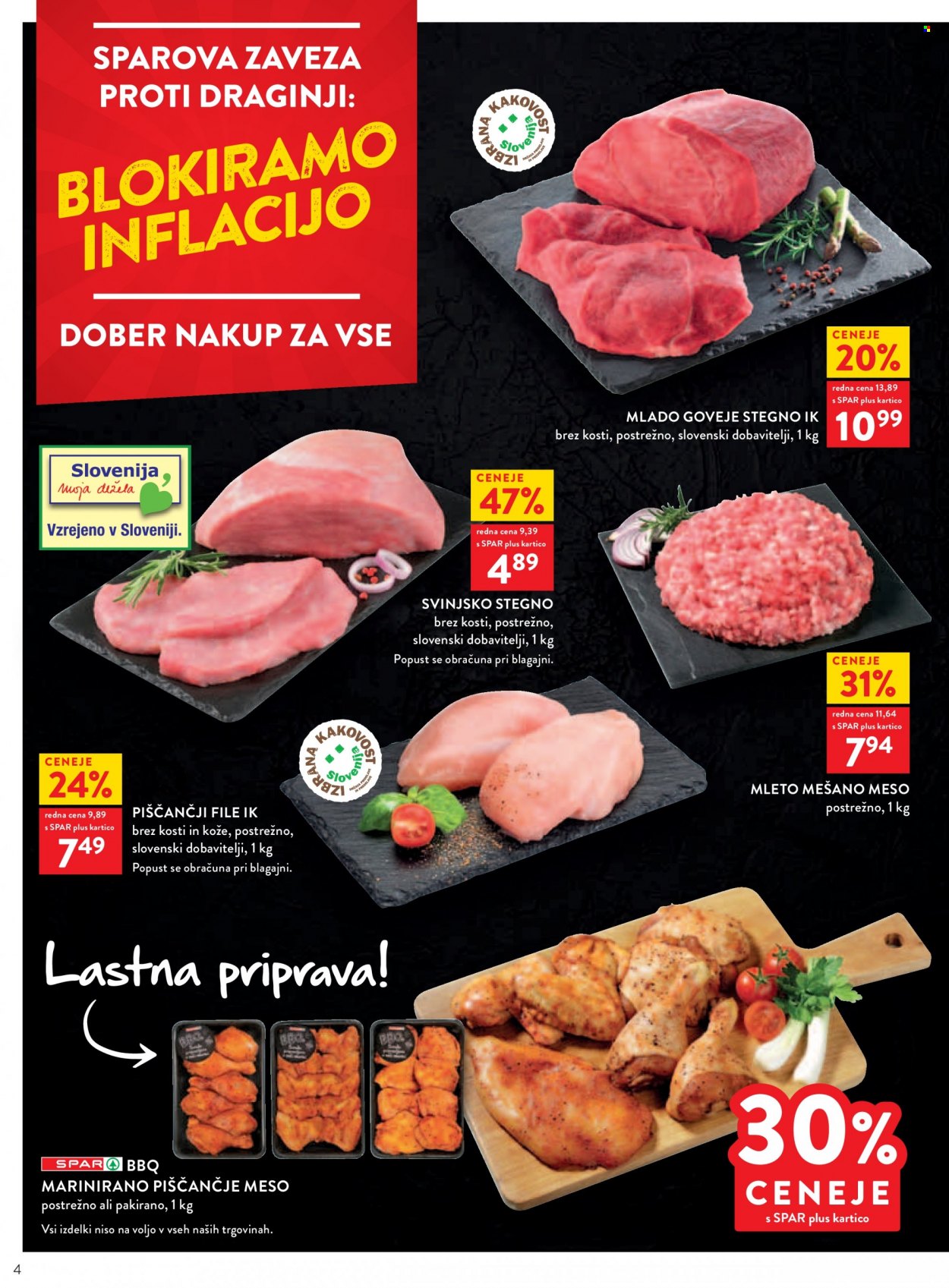 SPAR katalog - 31.8.2022 - 13.9.2022. Stran 4