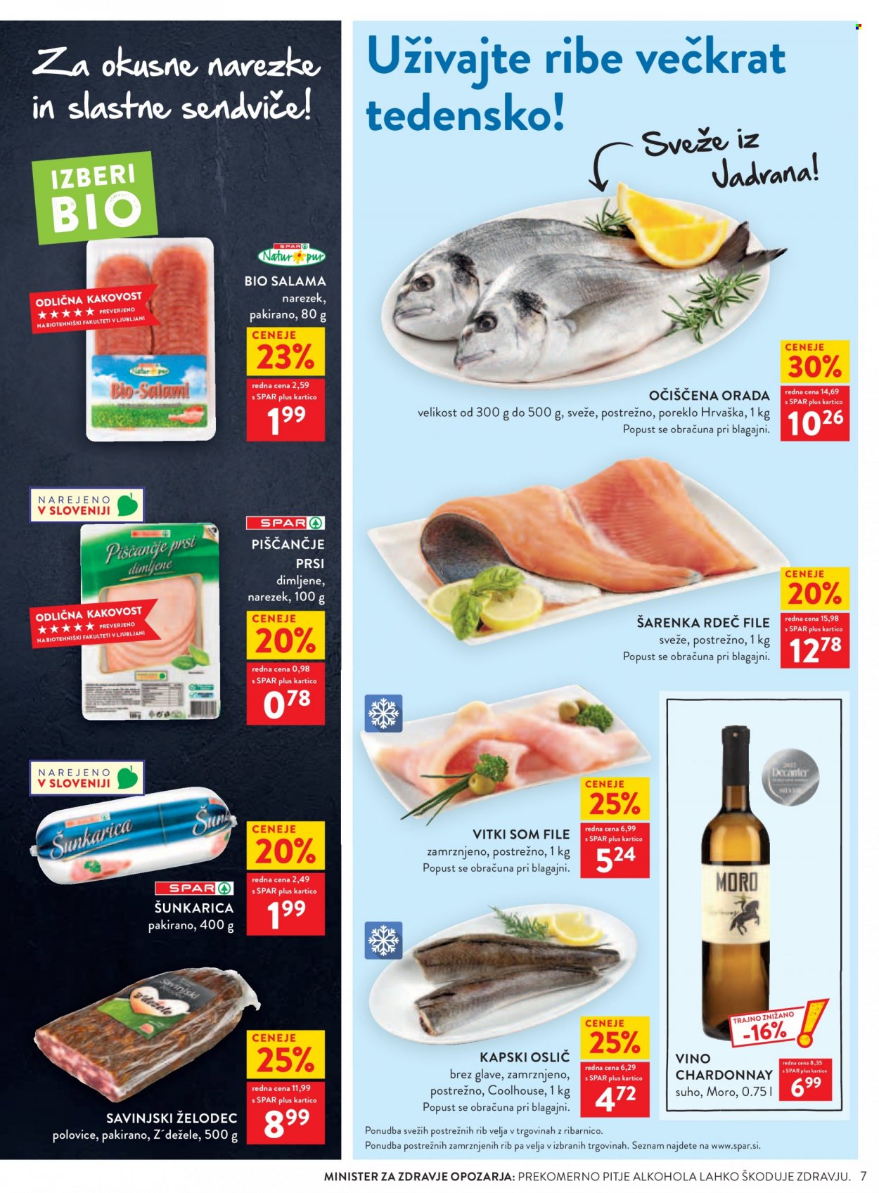 SPAR katalog - 31.8.2022 - 13.9.2022. Stran 7