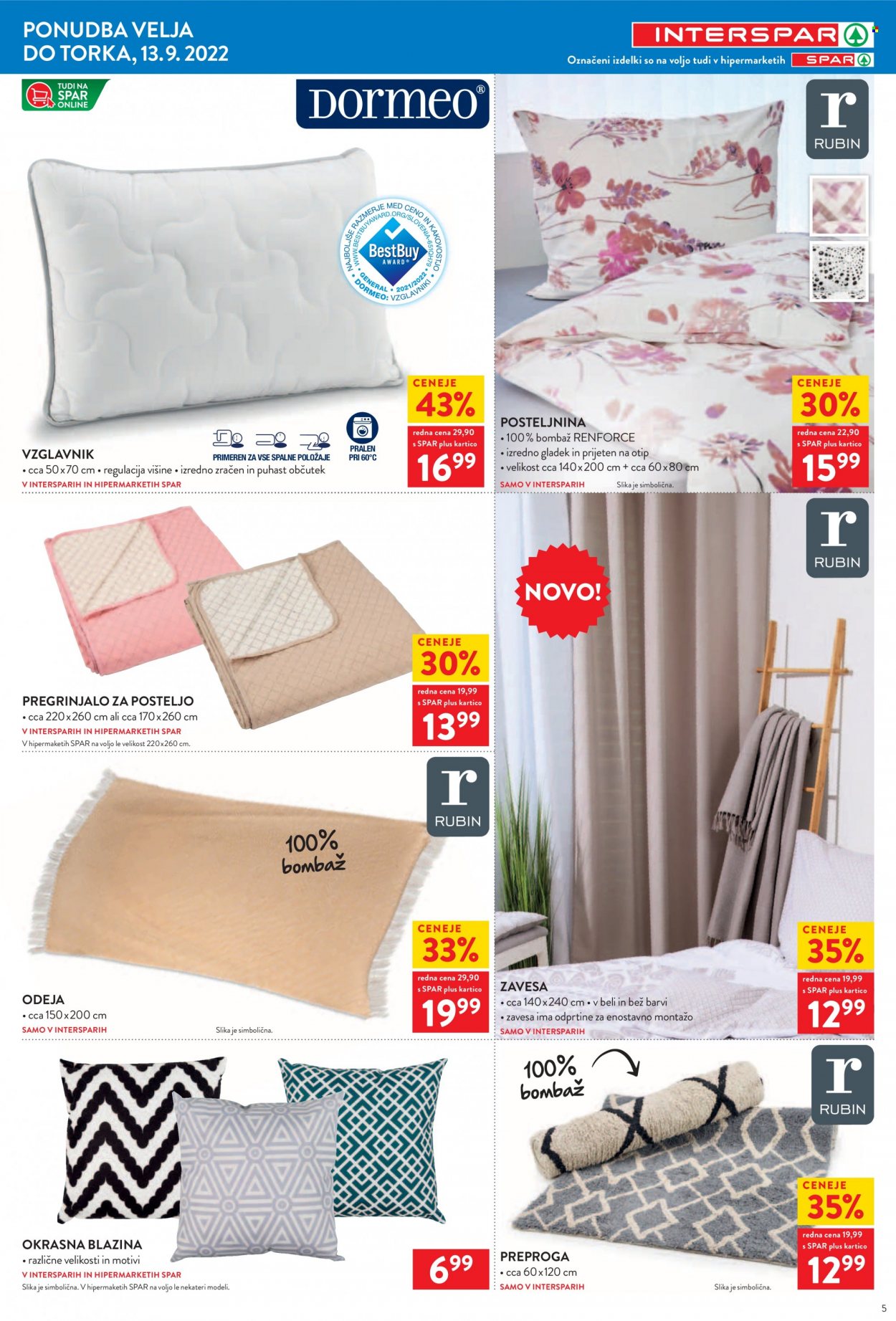 INTERSPAR katalog - 31.8.2022 - 13.9.2022. Stran 5