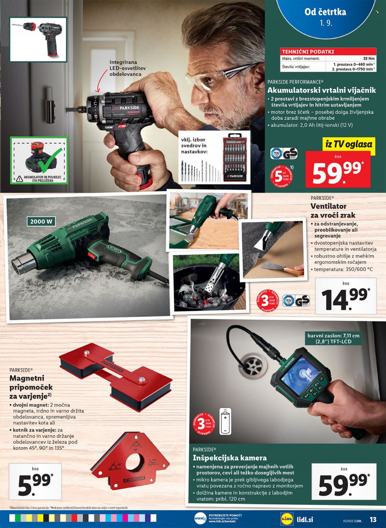Lidl katalog - 1.9.2022 - 11.9.2022. Stran 21