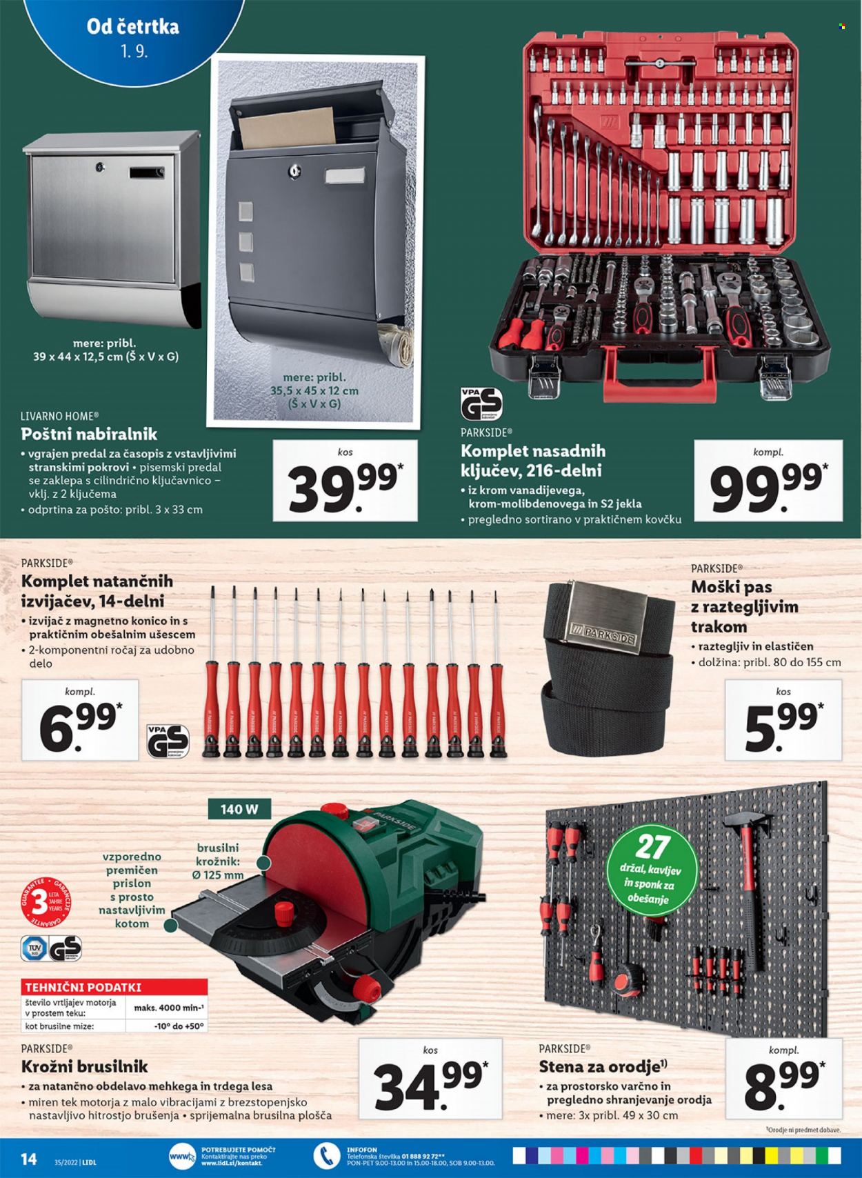 Lidl katalog - 1.9.2022 - 11.9.2022. Stran 22