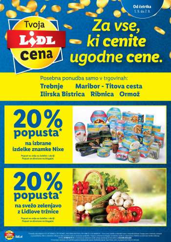 Lidl katalog - 01.09.2022 - 07.09.2022.