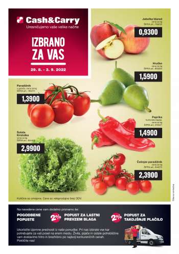 Mercator Cash & Carry katalog - 29.08.2022 - 03.09.2022.